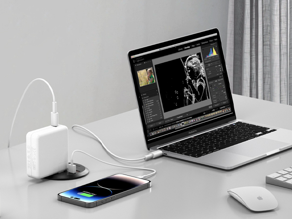 3 inch Desk 18W USB C Power Grommet