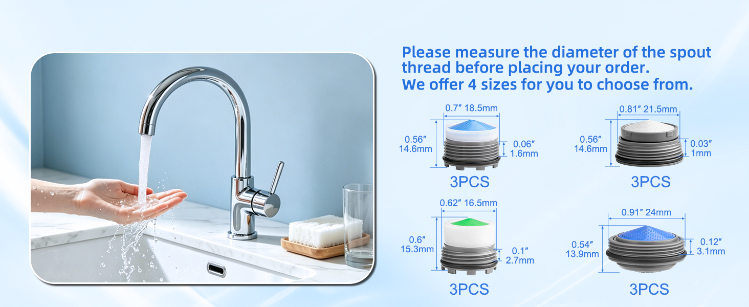 Faucet Aerator for Aerators