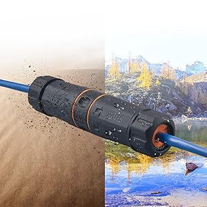 IP68 Waterproof & Dust-proof
