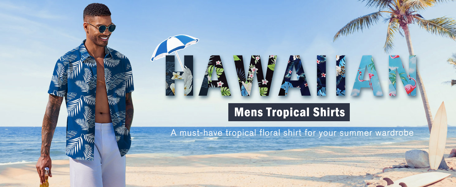 Men's Short Sleeve Hawaiian Shirt