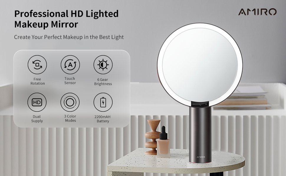 Lighted Makeup Mirror