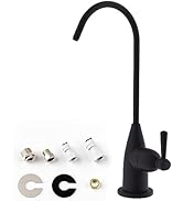 Drinking Water Faucet for Bar Kitchen Sink, Hibbent Lead-Free Water Filter Faucet Stainless Steel...