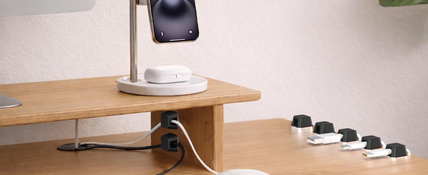 magnetic cable clips