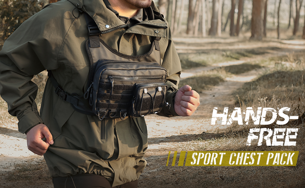hands-free sport chest pack