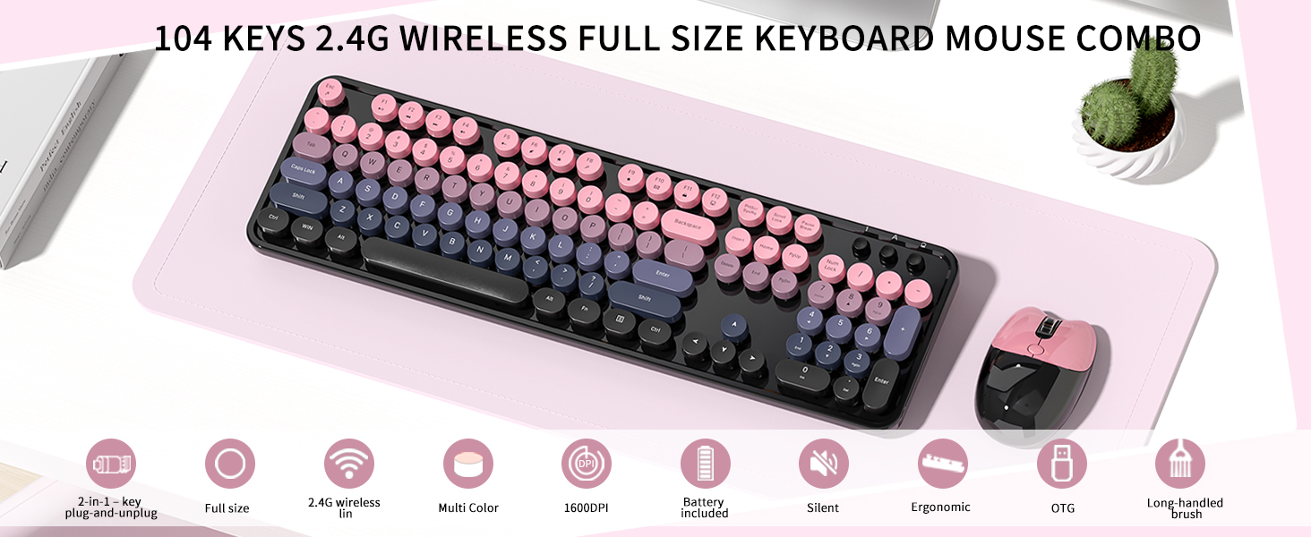 Wireless Keyboard and Mouse