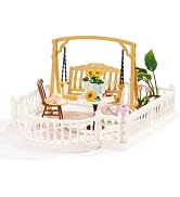 Rolife Super Creator Accessories Sunny Break Terrace, Tiny House Building Blocks for Little Dolls...