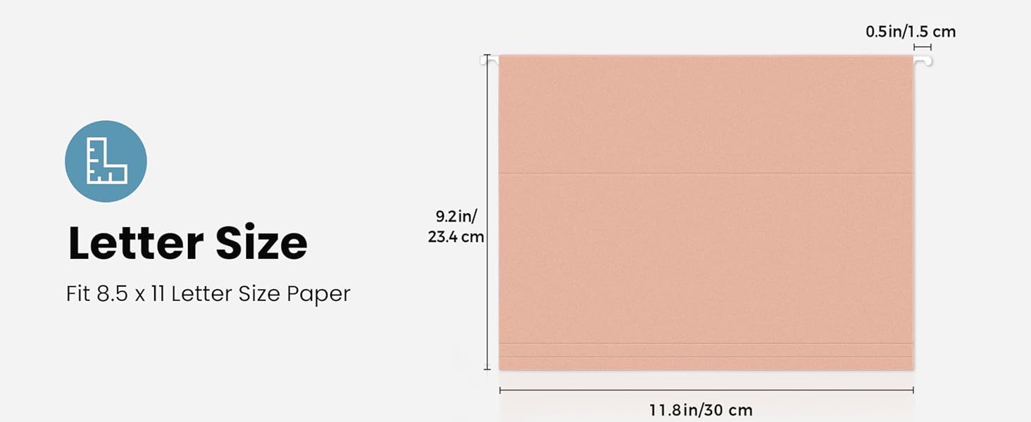 hanging file folder letter size