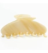 MAORULU Large Acetate Hair Claws - Premium Durable 4 Inch No-Slip Claw Clips for Thick Thin Hair ...