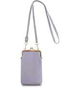 Energather Cell Phone Purse, Soft PU Leather Phone Bag Mini Crossbody Bags for Women, Crossbody P...