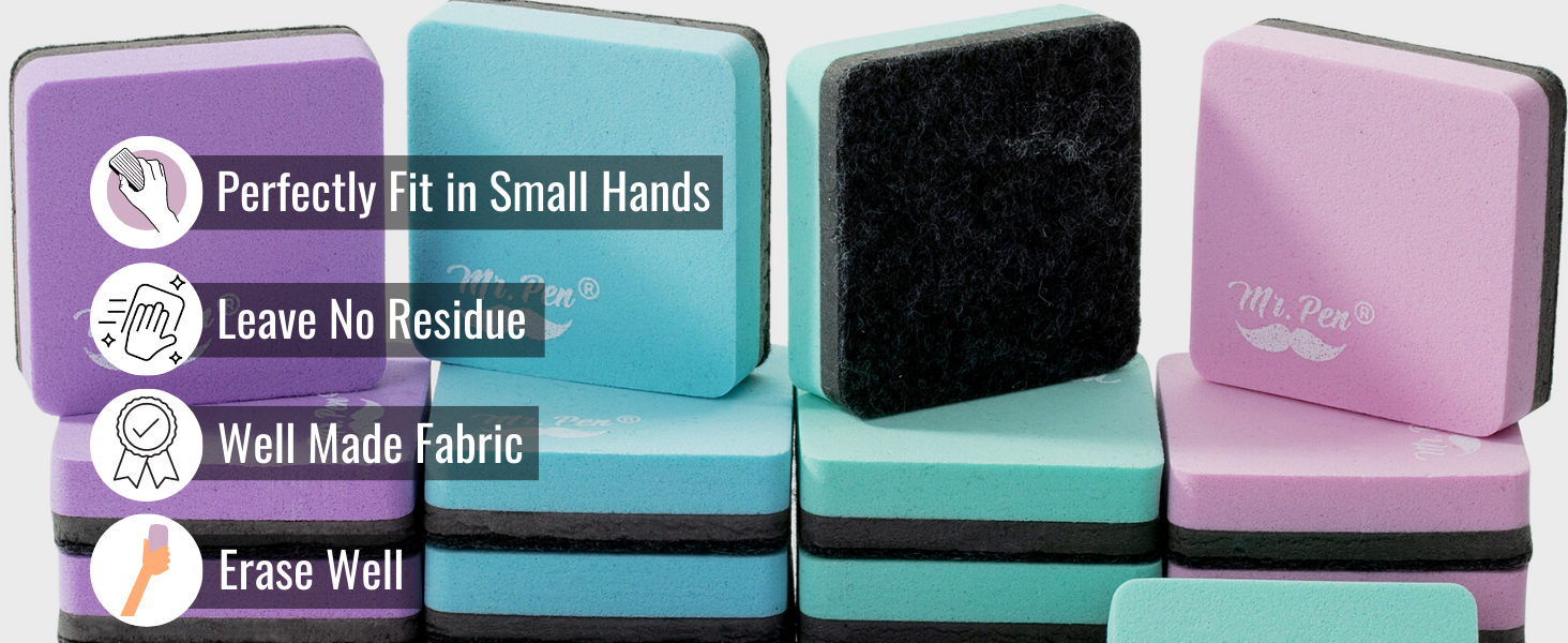 Magnetic Dry Eraser, Whiteboard Eraser, Dry Erasers for Whiteboard