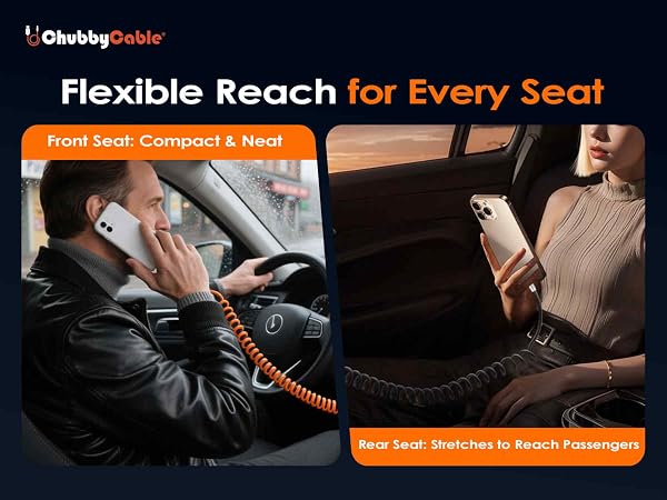 Flexible Reach for Every Seat