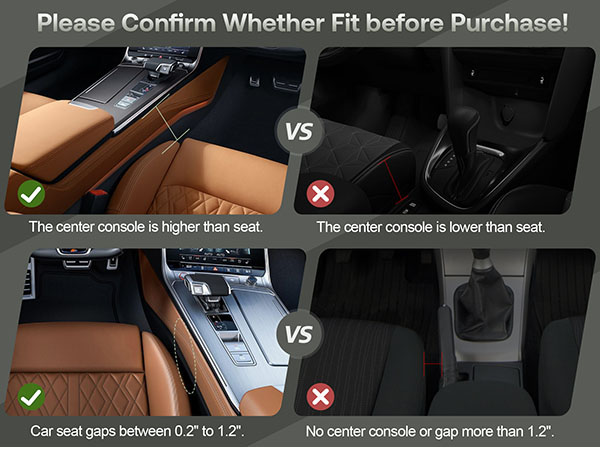 car seat gap filler organizer