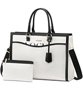 LOVEVOOK Laptop Tote Bag for Women, Office Work Bag Briefcase fit for 15.6 inch Laptop, Large Cap...