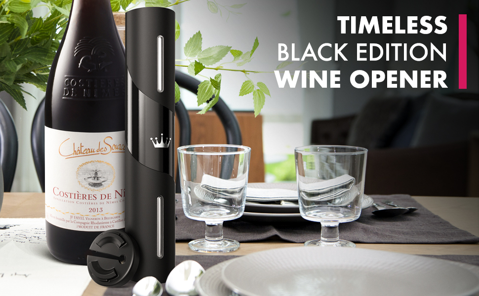 best wine opener, automatic corkscrew wine opener, electronic wine bottle opener, auto wine opener