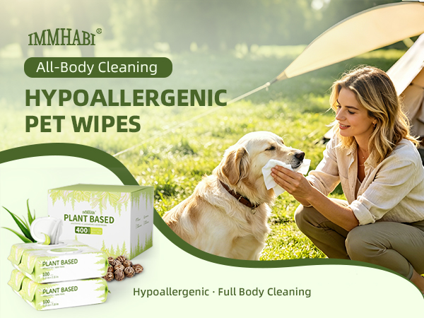 dog ear wipes