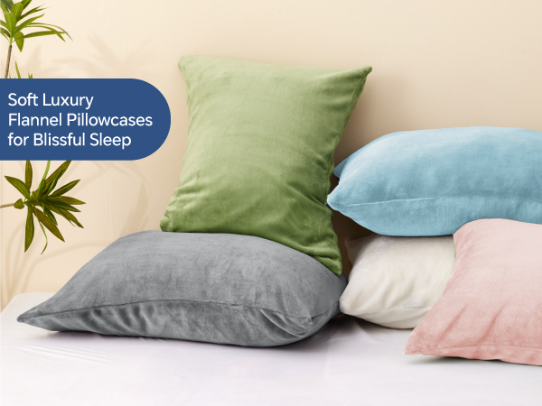 flannel pillowcases
