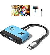 Kstkry Switch Dock for Nintendo Switch,Portable Dock with HDMI TV USB 3.0 Port and USB C Charging...