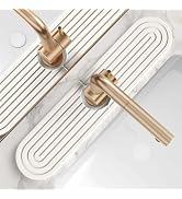eormoe Diatomite Sink Splash Guard - DryingNeat Kitchen Faucet Mat, Instant Dry Water Absorbing S...