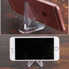Acrylic Easel Stands Clear Mini Coin Display Easel Holder