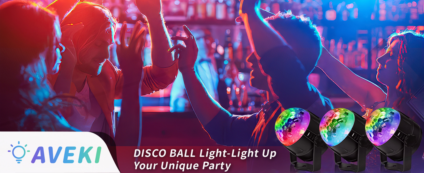 Party Lights with Remote DJ Lighting