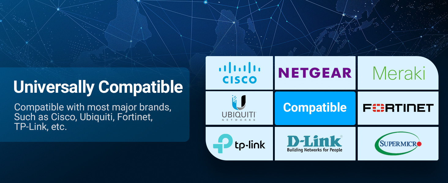 sfp+ to rj45 Universally Compatible