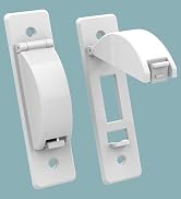childproof toggle light switch guard white