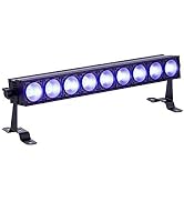 MFL. DJ Light Bar, 9-LED Stage Light Bar Cob Led RGBW Quad Colors DMX Pixel control Metal Body fo...