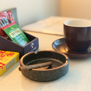 Ceramic Ashtray,Home Ashtray,Mini Cute Small Ashtray