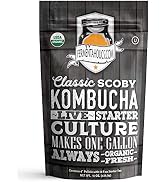 Fermentaholics Kombucha SCOBY & Starter Tea | Live, Fresh, Organic Starter Culture | DIY Kombucha...