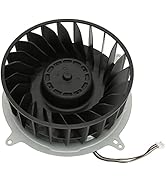 Replacement Internal Cooling Fan Universal 23 Blade for PS5, KSB1212HGG4E 12V 2.15A, Easy to Inst...