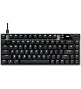 Pulsar Gaming Gears eSHE70 Gaming Keyboard, 70%, ANSI, Black | Hall Effect magnetic switches deli...