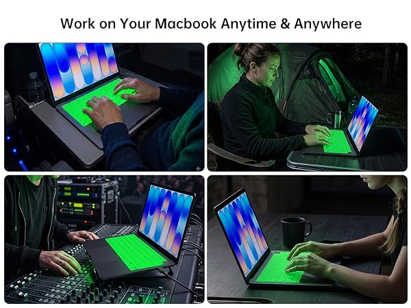 Glow in The Dark Keyboard Cover for MacBook Neo 13 Inch A18 Pro 2026