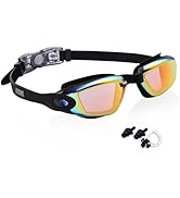 Aegend Swim Goggles - Kids Swimming Goggles for 3-14 Boys Girls Youth No Leaking Clear Vision