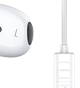 MOSWAG USB C Headphone Wired Earbuds in Ear Headphones with Mic and Volume Control Compatible wit...