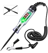 Automotive Test Light with 3-48V LED Digital Display, Circuit Tester Automotive with Voltmeter an...