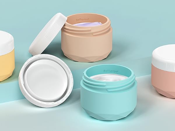 Silicone Cream Jars
