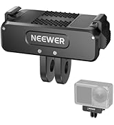 NEEWER Magnetic Mount Adapter Compatible with DJI Osmo 360 / Action 5 Pro/4/3, Upgraded Metal Qui...