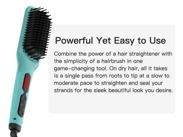 Hair Straightener Brush