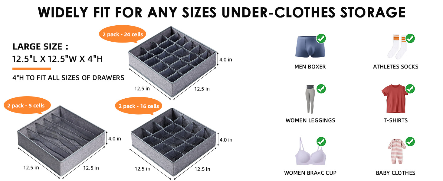 underwear organizer