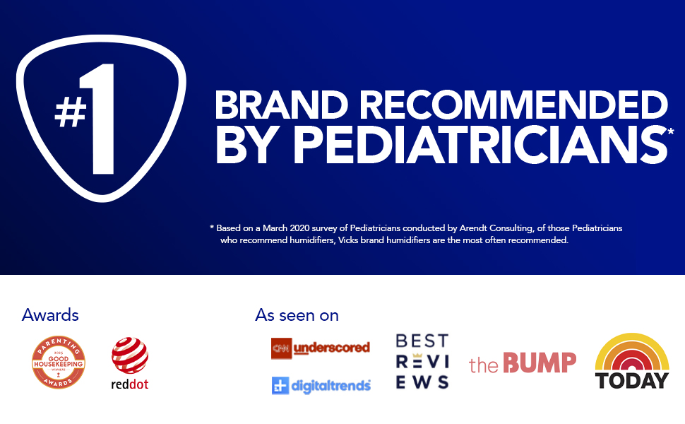#1 Brand Recommended by Pediatricians