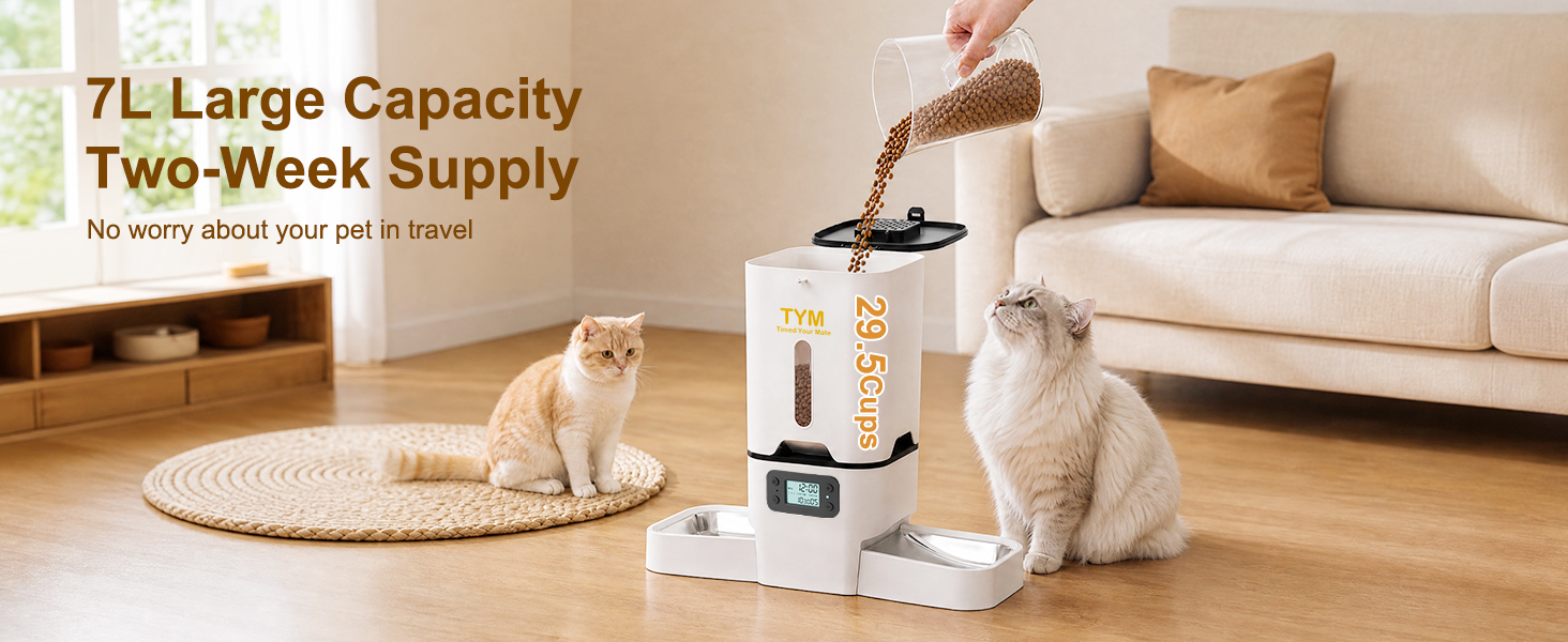 multiple cat feeder