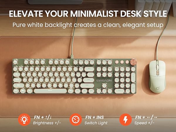 creamy keyboard