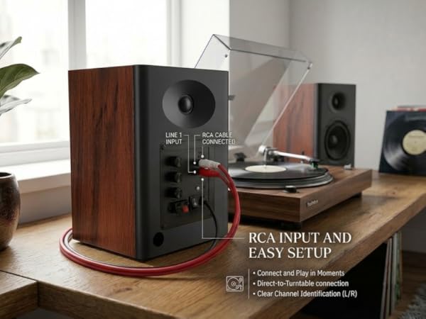 bookshelf speakers for record player