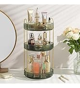 Aveniee Rotating Makeup Organizer for Vanity, 3 Tier Skin Care Perfume Bathroom Counter Organizer...