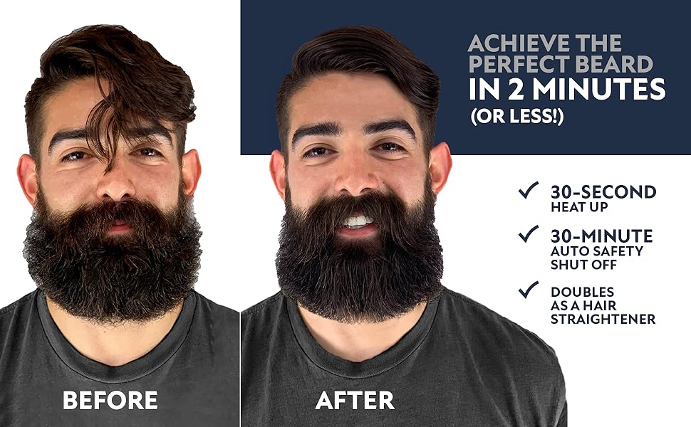 Achieve the perfect beard in 2 minutes (or less!)