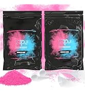 Black-out Gender Reveal Powder- 2 lb Pink Powder – Perfect for Baby Gender Reveal, Car Burnout, C...