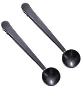 Coffee Scoop Clip Stainless Steel Tablespoon Coffee Spoon With long handle Multifunction Sealing ...