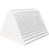 ENPOINT 100 Pack Crystal Clear Hot Glue Sticks - 4" Long x 0.27" Diameter Mini Hot Glue Sticks fo...