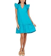 Mud Pie Women's Mud Pie Women's Riggs Ruffle Dress