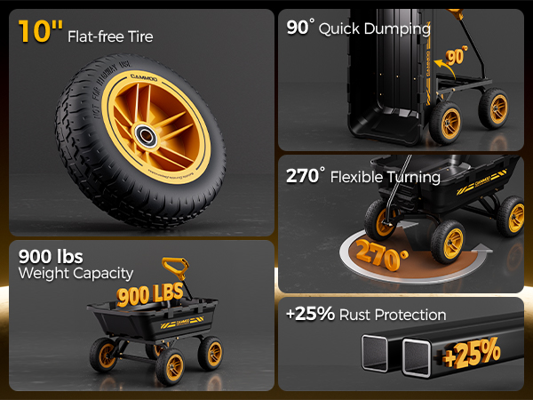 yard dump cart